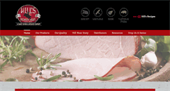Desktop Screenshot of hillmeat.com